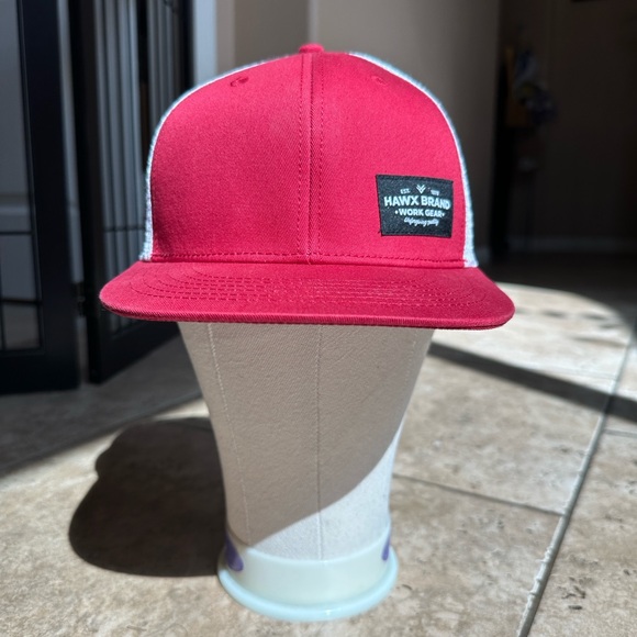 Hawk Brand Men's Bold Red Hat - Picture 1 of 8